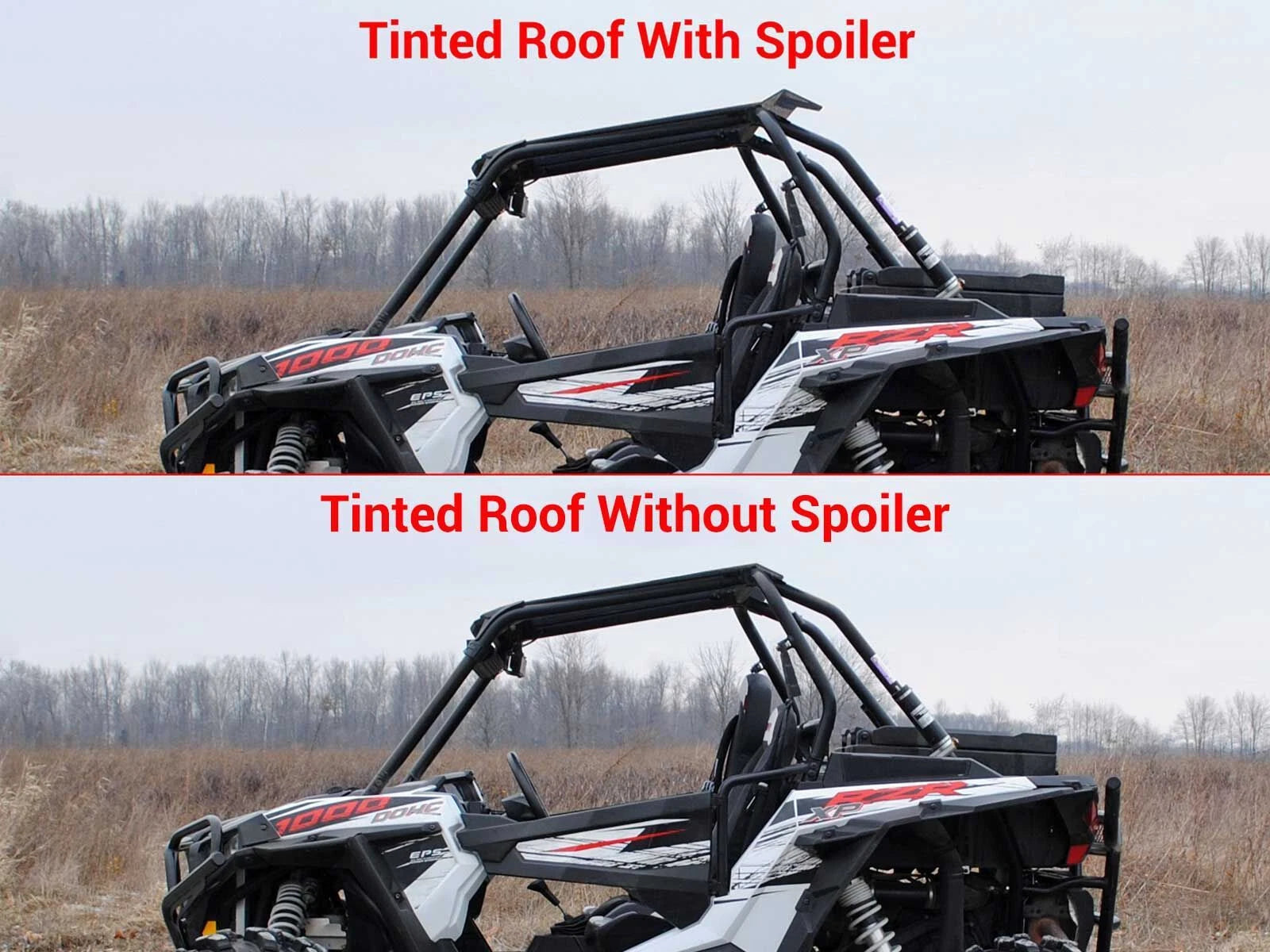 Tinted Roof for Polaris RZR S 1000 (2016–2020)