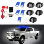 5X Smoke Cab Roof Marker Light 264141BK 3020 12V LED for 1994–1998 Dodge Ram