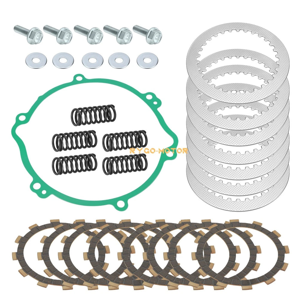 Clutch Friction Plate Kit for Yamaha YZ125 (1994–2004) - Heavy Duty Springs & Gasket