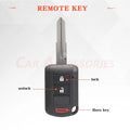 1/2 Remote Car Key Fob OUCJ166N 6370C135 for Mitsubishi Outlander (2014–2020)