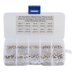 260 pcs Screw Kit for Repairs (Tapered End Hexagonal Sockets)