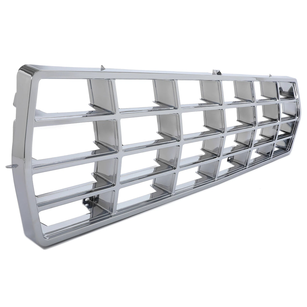 Grille for Ford F-150 Bronco (1978-1979) Chrome Shell & Insert Kit