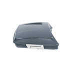 Razor Trunk Backrest Pad Mount Rack for Harley Touring (2014–2024) Gunship Gray