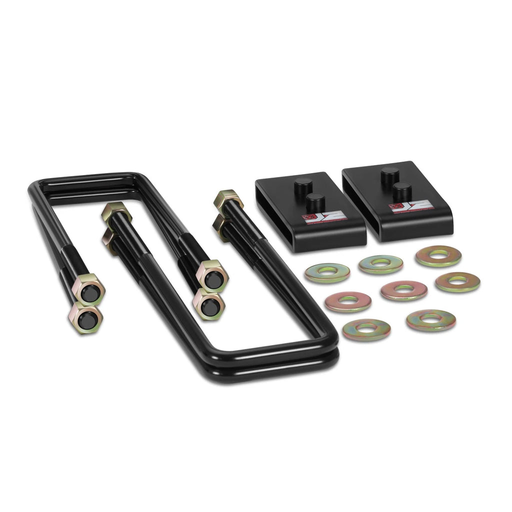 J2 Rear 1" Leaf Spring Lift Block Leveling Kit for Ford F-150 (2004–2017)