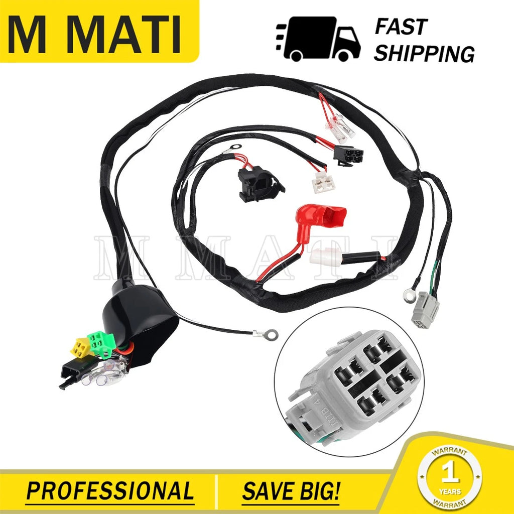 Wire Electrical Harness for Suzuki LT80 Quadsport (1996–2006) 36610-40B20