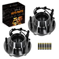 Front Hub Pair for Ford F250-F550 (1999–2004) 4WD 8 Lug ABS