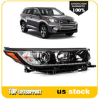 Right Side Headlight Assembly with Projector for Toyota Highlander (2017–2019)