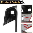 Set of 2 Fog Light Cover Trim for Honda Civic (2022–2023) Carbon Fiber Black
