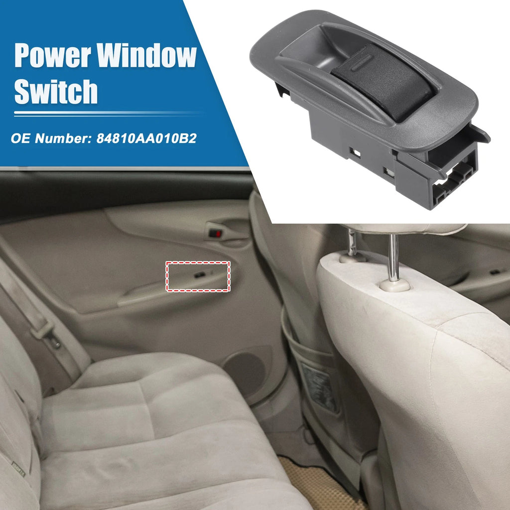 Rear Power Window Switch for Toyota Tacoma (2005–2012) No. 84810AA010B2