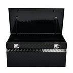 48" Black Aluminum Tool Box for Pickup Truck (Universal Fit)