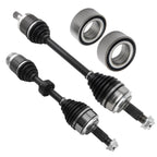 Front CV Axle Shaft + Bearings Set for Acura TSX (2008–2014), Honda Accord (2014)