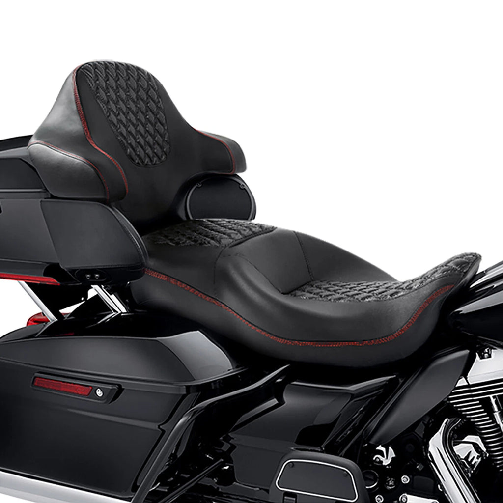 Seat Backrest for Harley Street Road Glide (2014–2023) Black