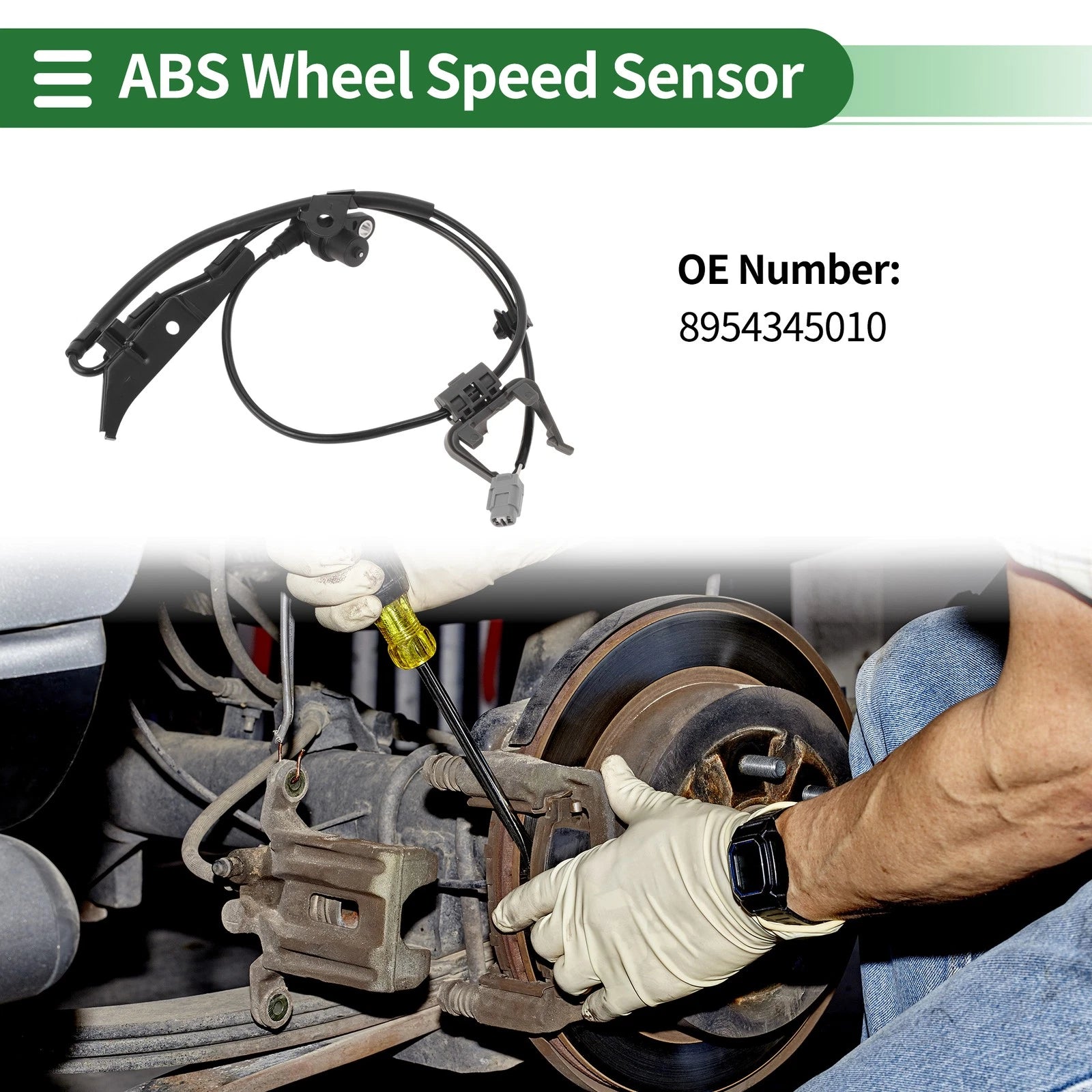 ABS Wheel Speed Sensor No. 8954345010 for Toyota Sienna (1998–2000)