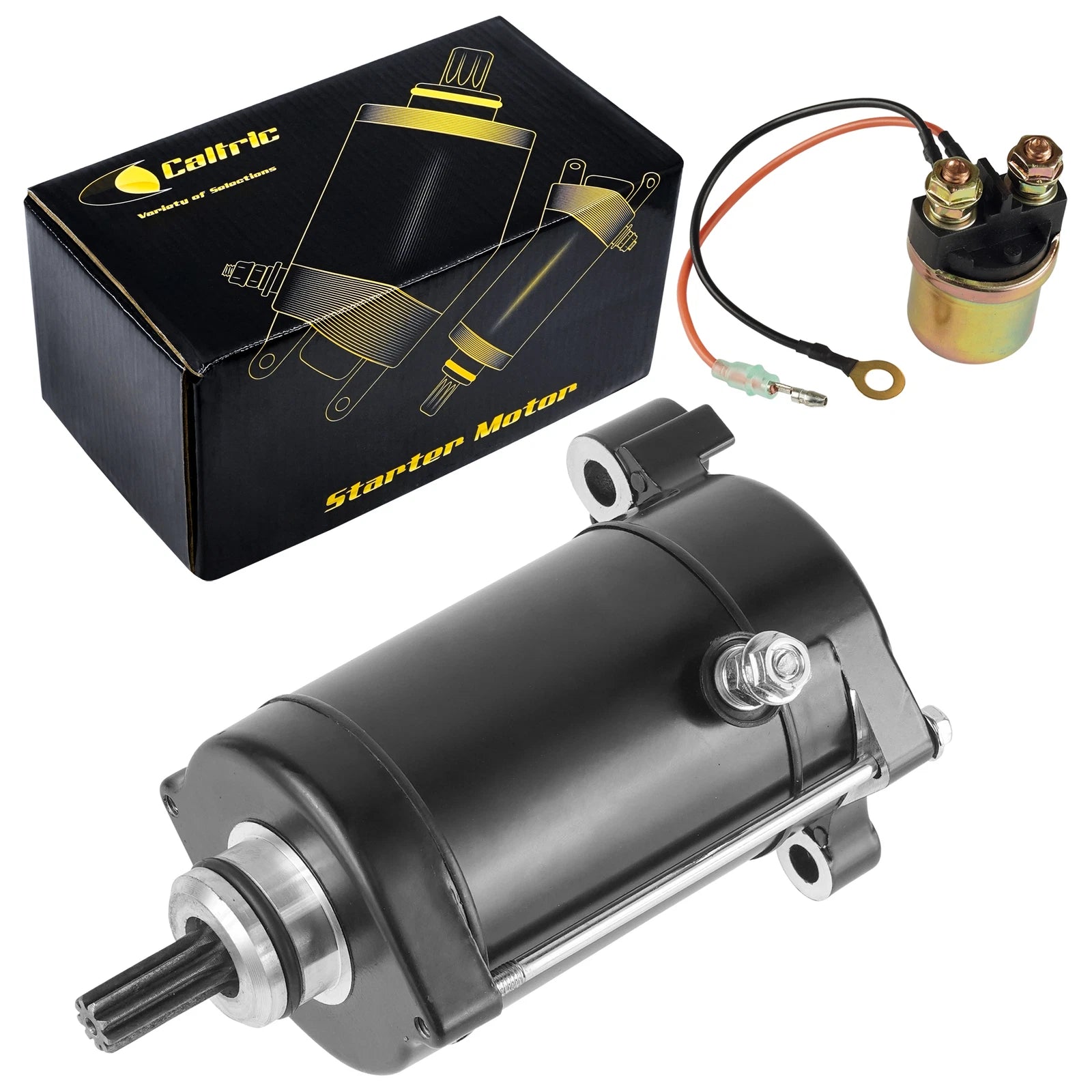 Starter & Solenoid Relay for Yamaha XL760 Wave Runner (1998–1999)
