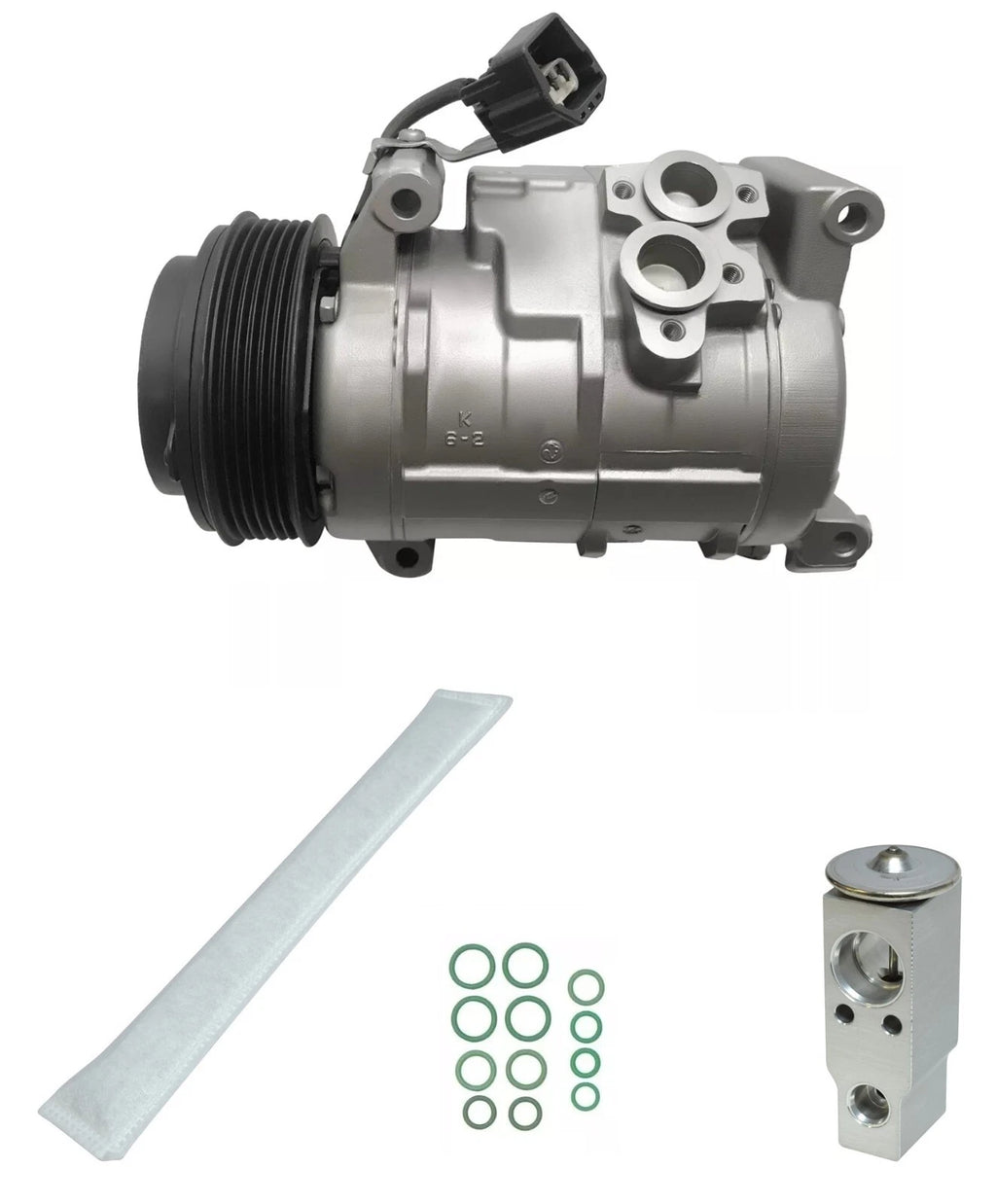 AC Compressor Kit Replacement for Cadillac SRX 3.6L V6 (2007–2008)