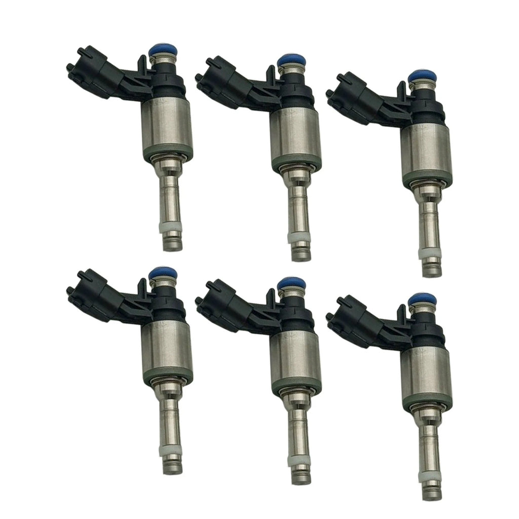 6x Fuel Injector for Chevrolet Traverse, Buick Enclave, GMC Acadia (2012–2017)