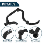 Radiator Hose Coolant Pipe for Volkswagen Golf Alltrack (2017–2019) Rubber