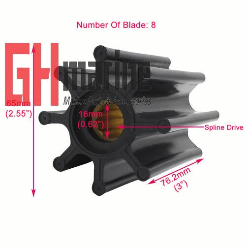 Engine Flexible Impeller for Caterpillar Marine Power LTD (6.78 LTT)