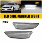 LED Bumper Side Marker Lights for Infiniti G35 2D Coupe (2003–2007)
