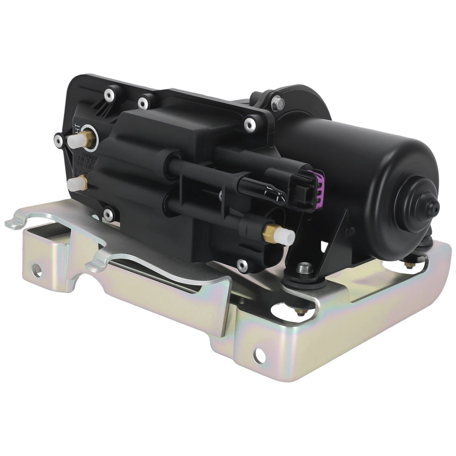 Air Suspension Compressor Pump + Bracket for Saab 2005–2009