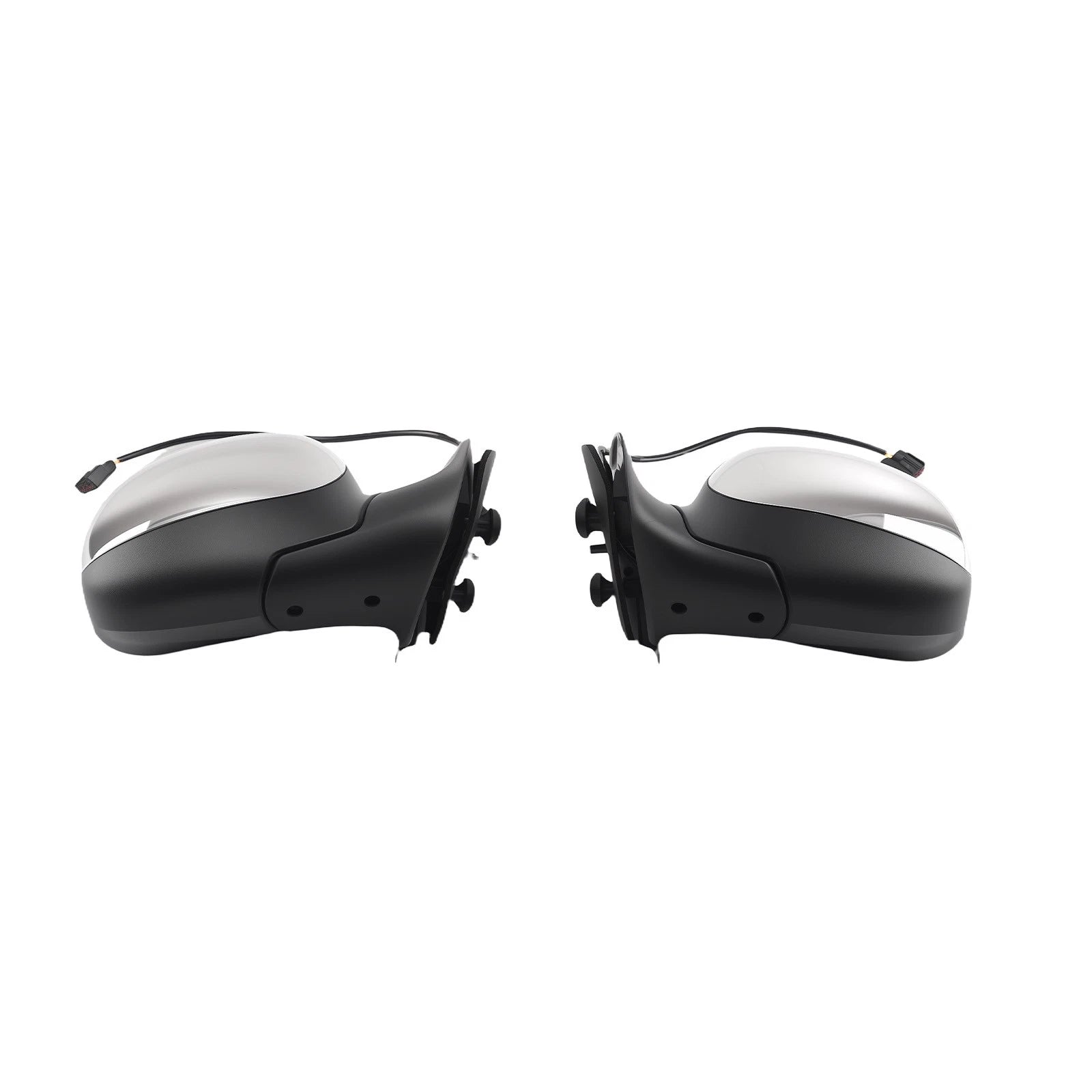 Chrome Mirror Pair for Ford F-150 F-250 (1998–2002) F85Z17682FAA Power Adjust