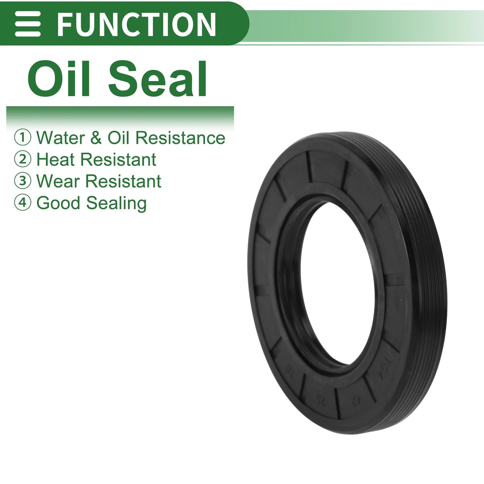 Oil Seal Ring for Various Models (42x75x10mm, NBR Rubber, High Pressure)