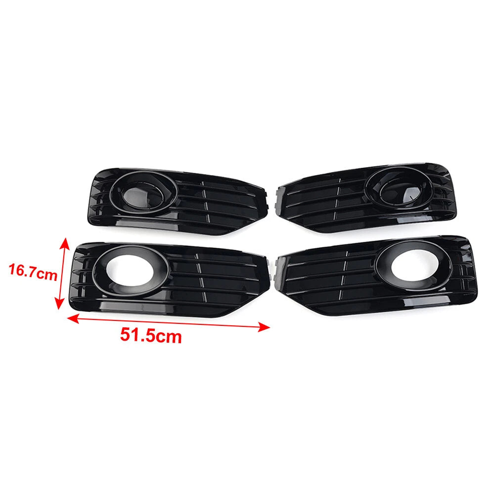 Front Lower Bumper Grille Fog Light for VW T5/5.1 Transporter (2010–2015)