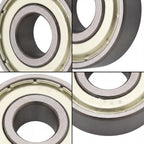 2-Pack Grooved Ball Bearings for FS87 FS90 FS110 FC90