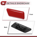 Front Left Washer Nozzle Cover Cap for Mitsubishi Outlander (2006–2018) Red