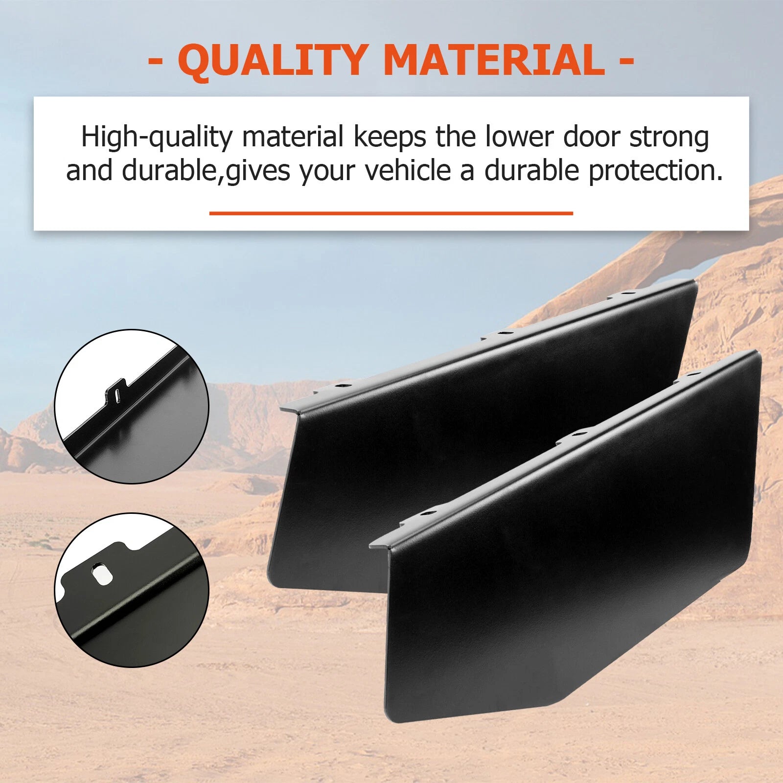 Lower Door Panel Inserts for Honda Talon 1000X-4 (2023–2024) Powder Coated