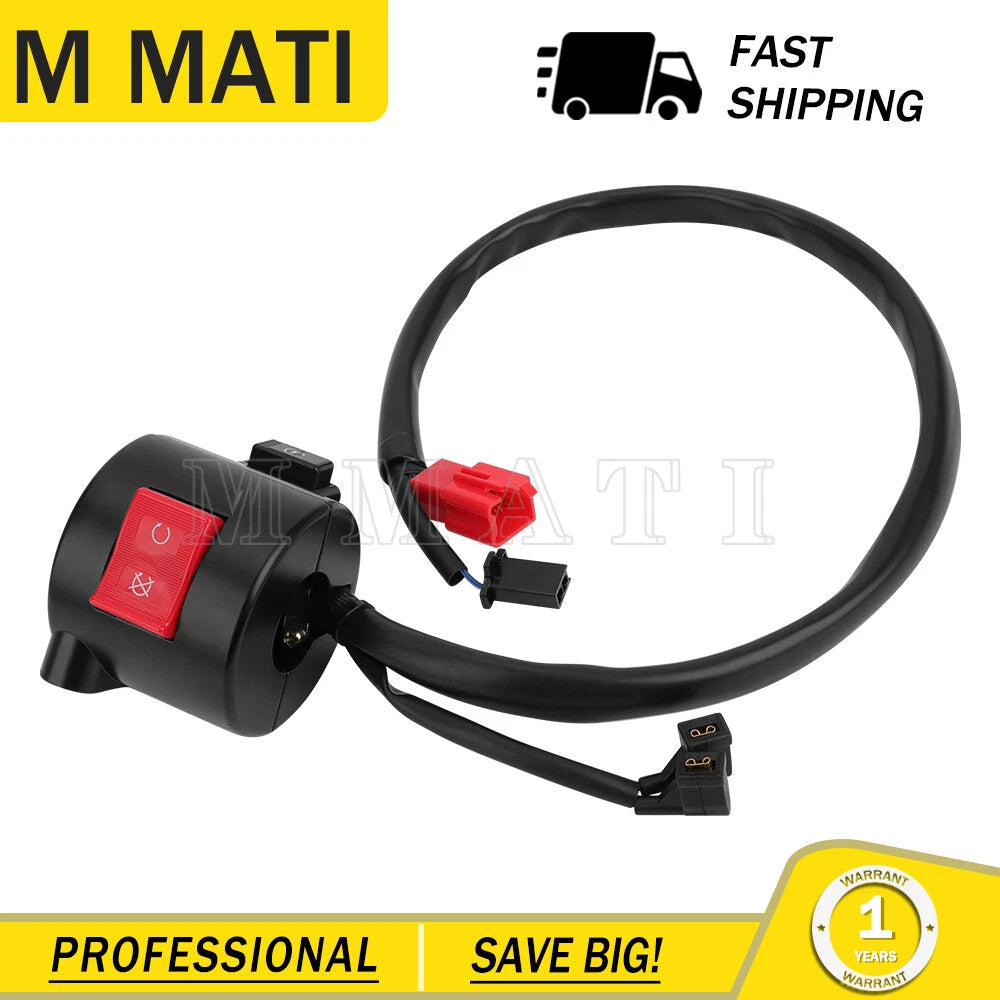Right Handlebar Start Stop Kill Switch for Honda VT750C2B (2010–2010)