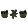 Set of 2 L095 Series L Jaw Couplings for Lovejoy (1.125" x 1.125")