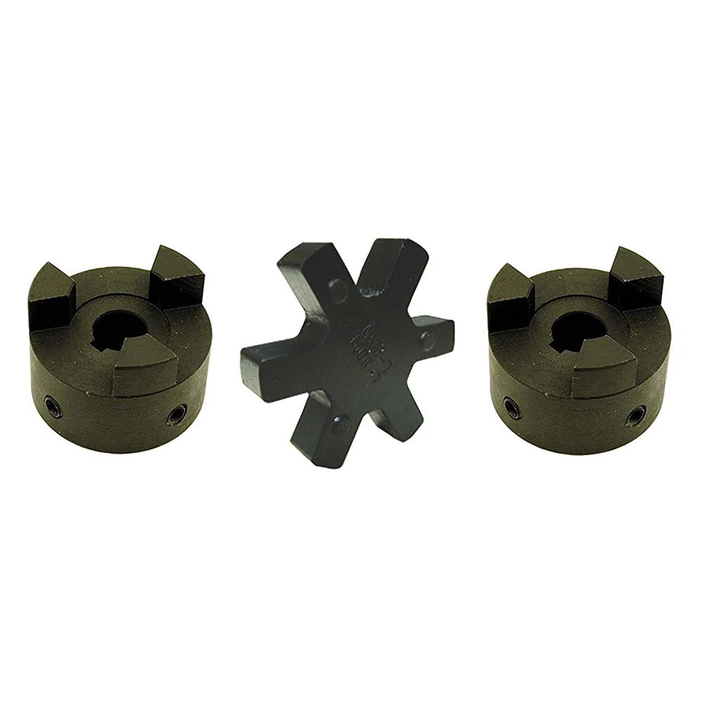 Set of 2 L095 Series L Jaw Couplings for Lovejoy (1.125" x 1.125")