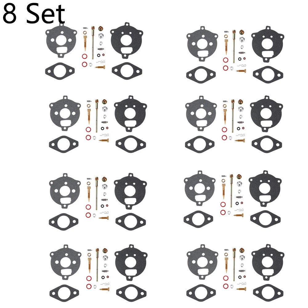 Set of 8 Carburetor Gasket Kit for Briggs & Stratton (394693, 291763, 295938)