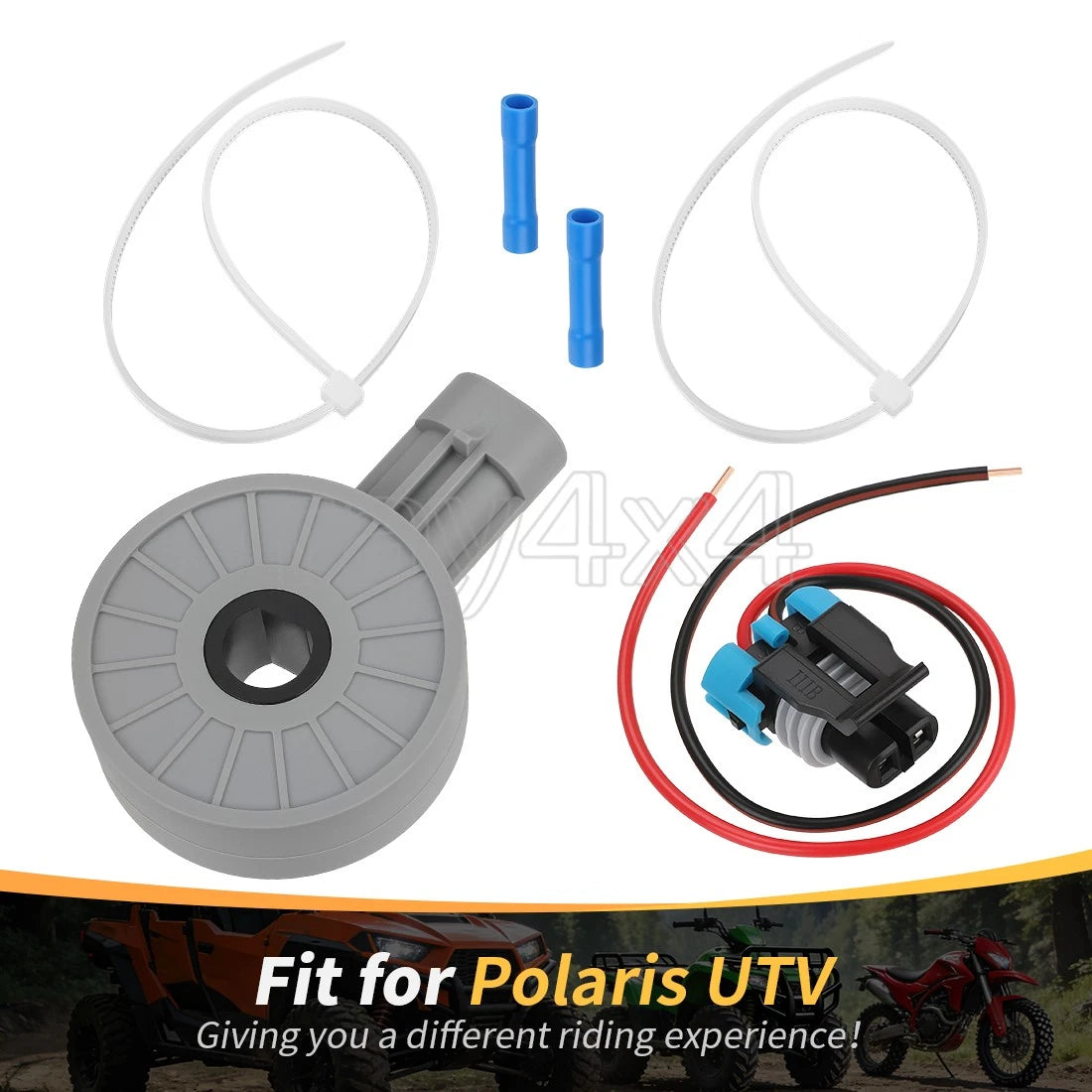 Gear Position Sensor & Idle Air Control Valve Pigtail Harness for Polaris (2019–2026)