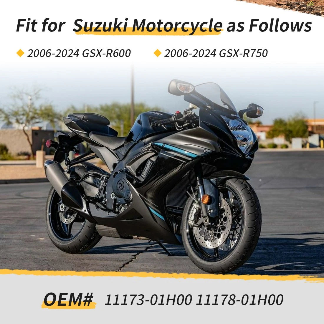 Cylinder Head Valve Cover Gasket Kit for Suzuki GSXR GSX-R 750 600 (2006–2024)