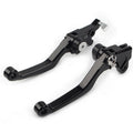 Black Pivot Brake Clutch Levers for Honda XR250/Motard (1995–2007) CRM250R/AR (1994–1998)