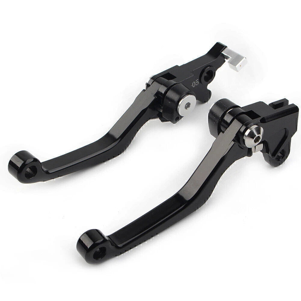 Black Pivot Brake Clutch Levers for Honda XR250/Motard (1995–2007) CRM250R/AR (1994–1998)