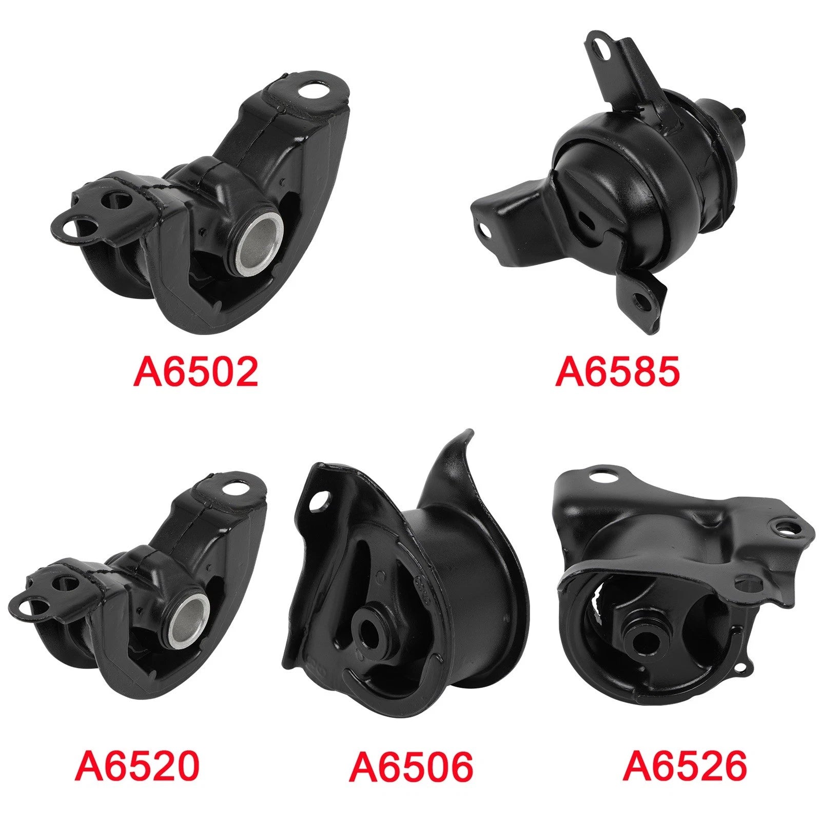 5Pcs Engine Motor Mount for Honda CR-V (1997–2001)
