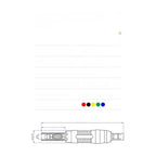 4mm Safety Banana Jack Test Connector Male to Male CAT III Rated 1000V