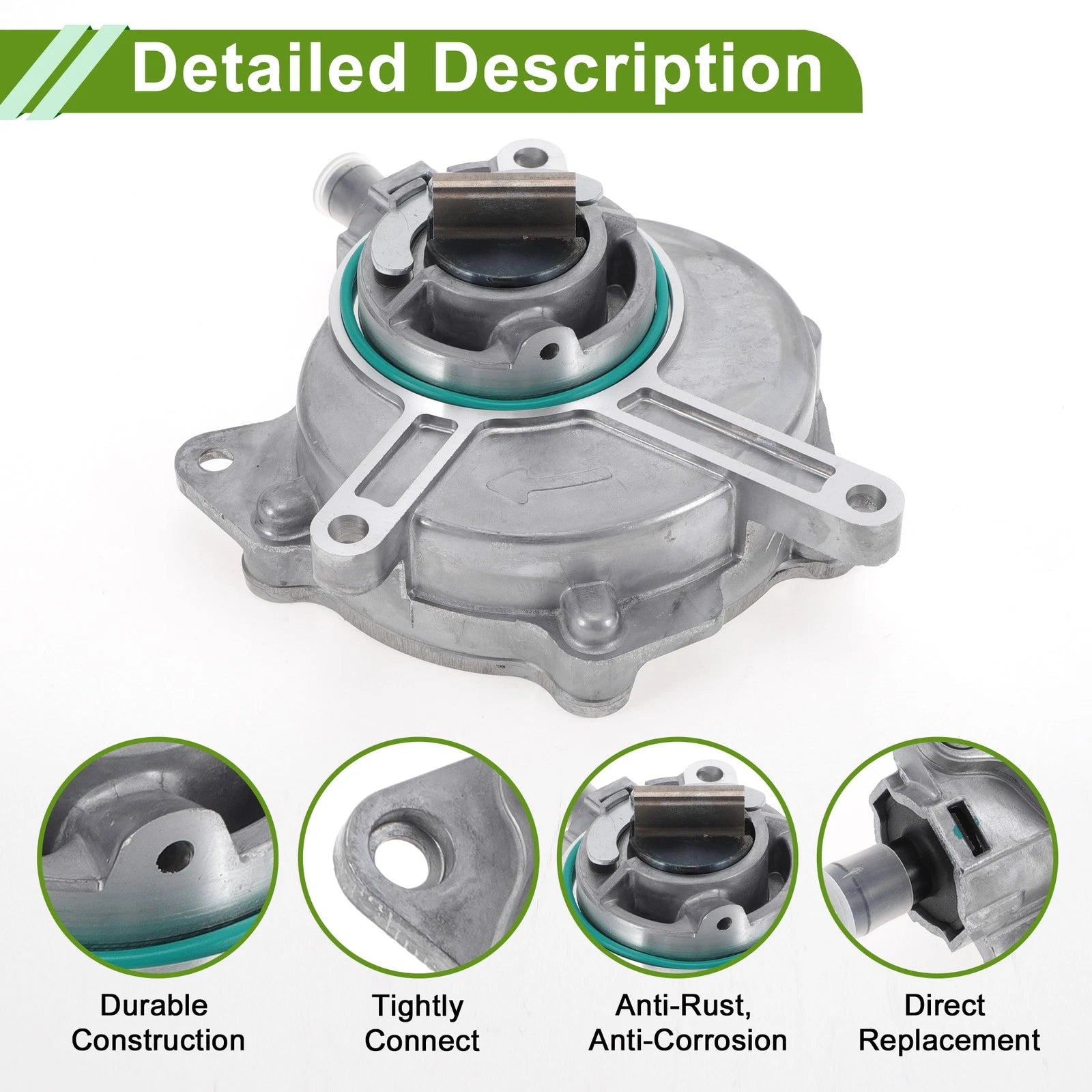 Brake Vacuum Pump No. 06D145100G for Volkswagen Passat 2.0L (2006–2008)