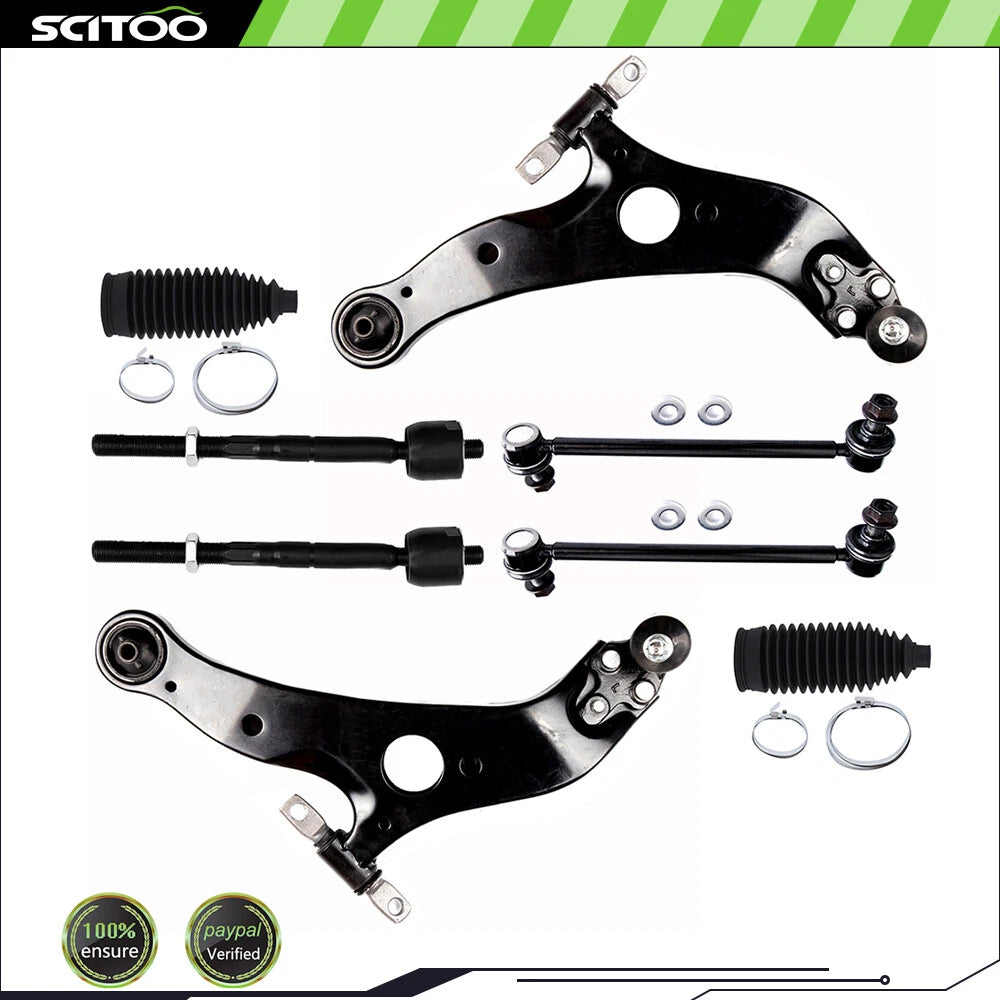 Front Lower Control Arm & Tie Rod for Toyota Sienna (2004–2010)