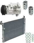 AC Compressor Kit With Condenser for Hyundai Entourage 3.8L (2010–2010)