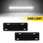 2X Smoked LED Front Side Marker Lights for Chevy Camaro Pontiac Firebird (1982–1992)
