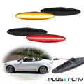 Set of 4 Smoked Bumper Side Marker Lights for Lexus SC430