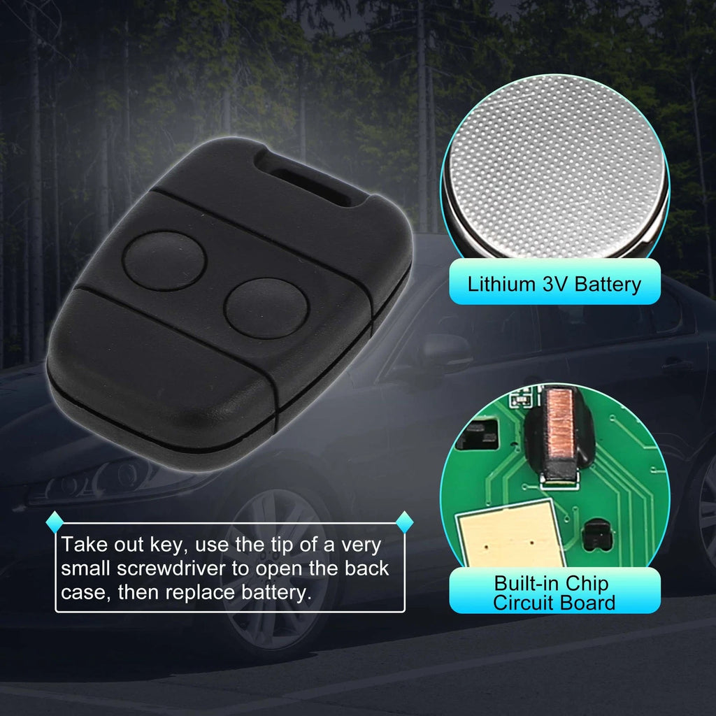 Keyless Entry Remote Key Fob for Land Rover Discovery (1995–2000) 433MHz