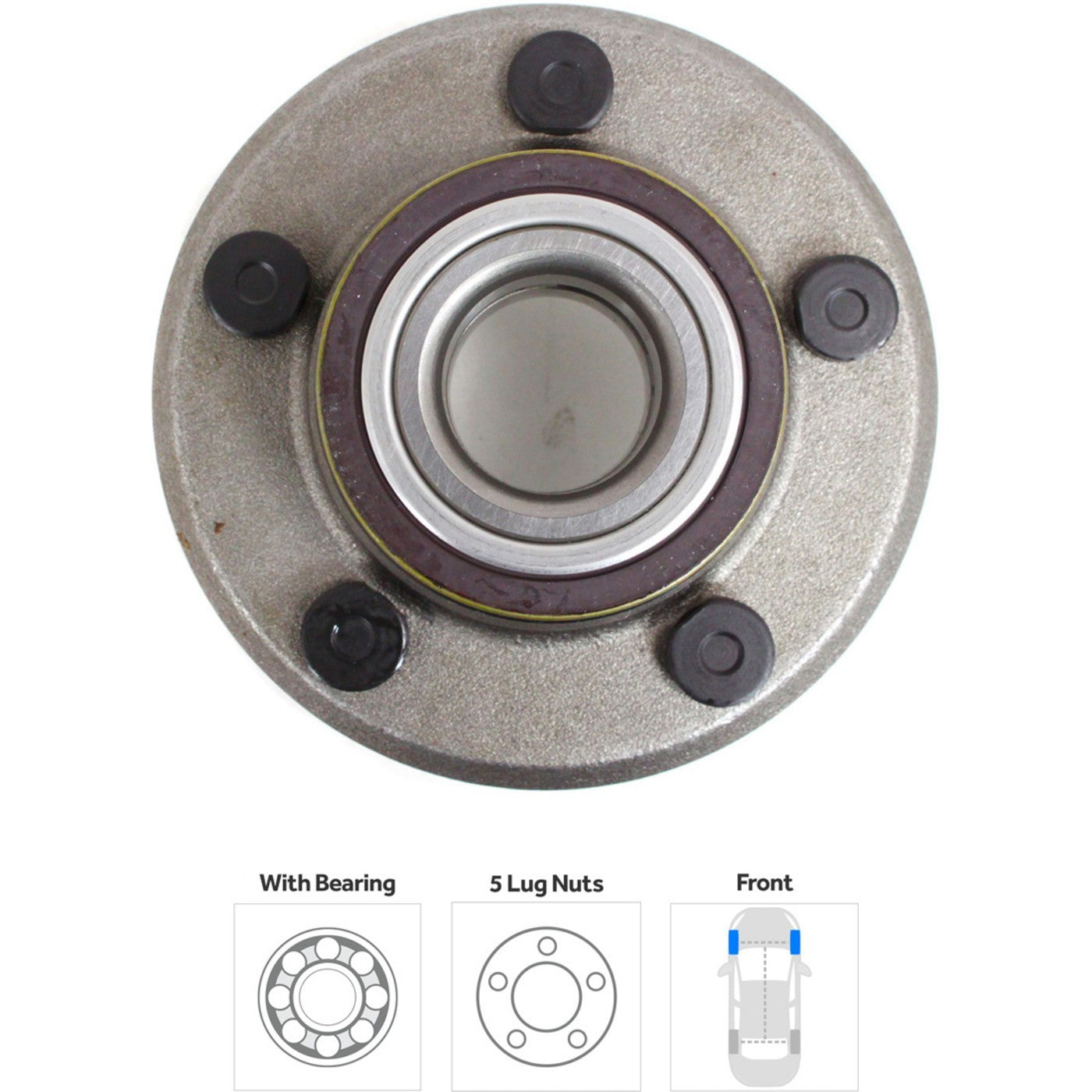 Wheel Hub Kit for Chrysler 300 (2005–2010) Front with Inner/Outer Tie Rods