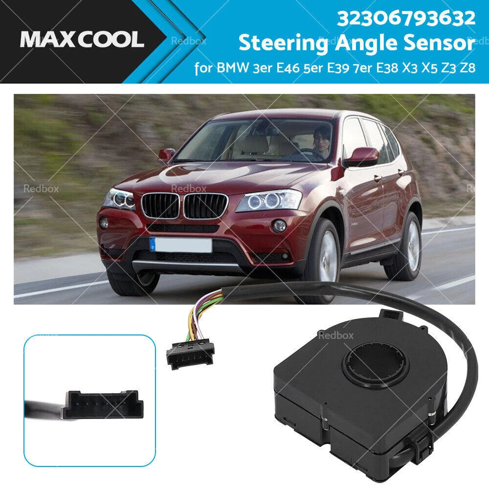 Steering Angle Sensor for BMW 1 3 5 7 X1 X3 X5 Z3 Z8 (2001–2018) 32306793632