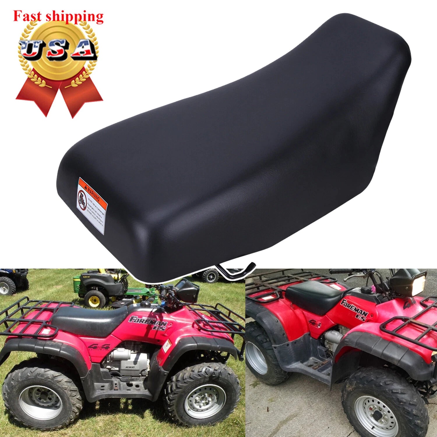 Smooth Complete Seat for Honda TRX450ES TRX450S Foreman 450 (1998–2004)