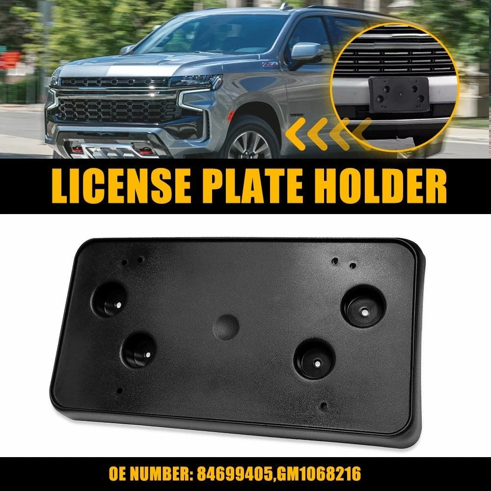 Front License Plate Holder Bracket Mount for Chevrolet Suburban (2021–2023)